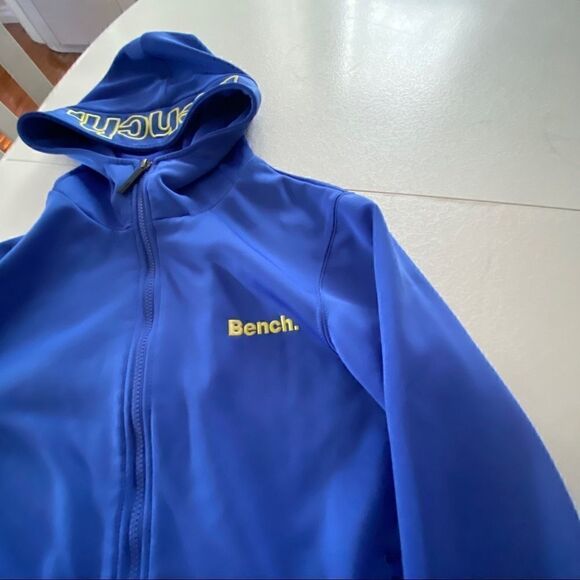 Bench adult hoodie blue unisex Sz S - Picture 7 of 9